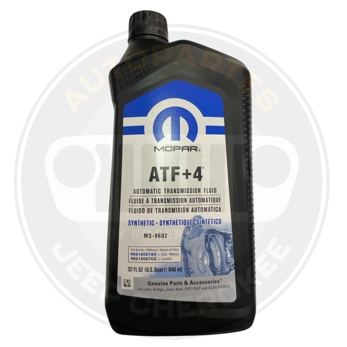 ACEITE TRANSMISION AUTOMATICA MOPAR ATF+4 Autopartes Jeep Cherokee