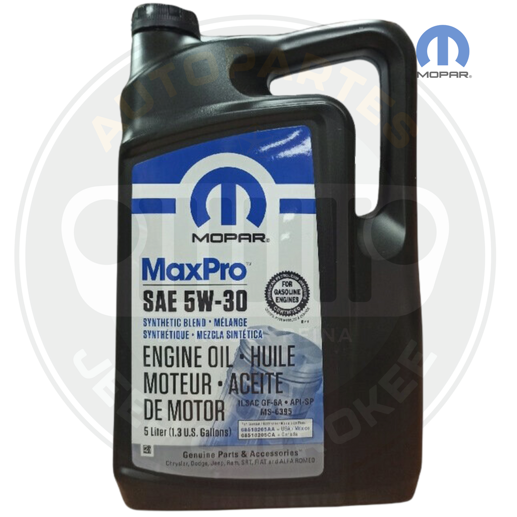 ACEITE MOTOR SAE 5W30 MOPAR GALON