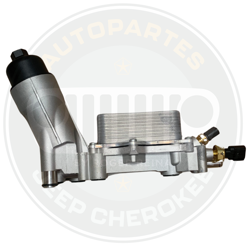 ENFRIADOR ACEITE JEEP GRAND CHEROKEE Y/O DODGE DURANGO 2011 AL 2013 MOTOR 3.6 ALUMINIO